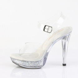 Rhinestones 13 cm GLORY-508DM Bikini posing high heel shoes