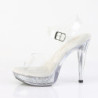 Rhinestones 13 cm GLORY-508DM Bikini posing high heel shoes