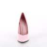 Rose Shiny 13 cm SEDUCE-420V pointed toe pumps with high heels