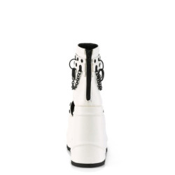 Vegano 15 cm WAVE-22-2 Stivali alla caviglia con zeppa plateau