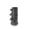 WARLOCK-50-C pointed boots - mens winklepicker boots 3 buckles