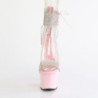 Rose 18 cm ADORE-727RS pleaser high heels with strass ankle cuff