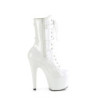 ADORE-1043 - 18 cm platform high heel boots patent white