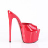 Red 18 cm JUBILANT-01 platform high heel mules women's