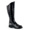 GOTHAM-100 black captain boots cosplay halloween men's boots