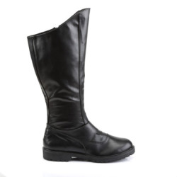 GOTHAM-100 black captain boots cosplay halloween men's boots
