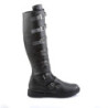 GOTHAM-110 halloween black captain boots cosplay men's boots with buckles