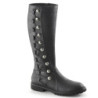 GOTHAM-109 black captain boots cosplay halloween men's boots
