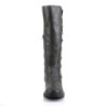 GOTHAM-109 black captain boots cosplay halloween men's boots