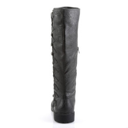 GOTHAM-109 black captain boots cosplay halloween men's boots