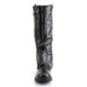 WALKER-130 black captain boots cosplay halloween men's boots