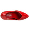 Red Shiny 10 cm DREAM-420 high heel pumps classic