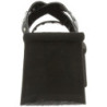 Nero 9 cm FUNN-19 Gotico Plateau Infradito Donna