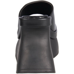 Nero 11,5 cm PACE-01 Gotico Plateau Infradito Donna