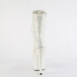 Opal glitter 18 cm ADORE-1040IG high heels ankle boots platform