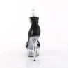 Black 15 cm DELIGHT-641 pleaser high heels ankle straps