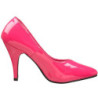 Pink Shiny 10 cm DREAM-420 Pumps High Heels for Men