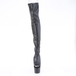 Vegan 18 cm ADORE-3017 high heeled lace up thigh high boots