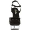 Nero Trasparente 14 cm ALLURE-609 Scarpa Stiletto Alto