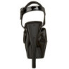 Nero Vernice 15 cm FUNTASMA JULIET-209 Tacchi Alti Plateau
