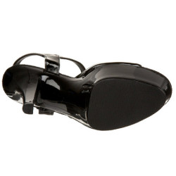 Nero Vernice 15 cm FUNTASMA JULIET-209 Tacchi Alti Plateau