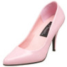 Rosa Vernice 10 cm VANITY-420 scarpe décolleté a punta elegante