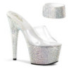 Trasparente Strass 18 cm BEJEWELED-712RS Plateau Sandali Tacco Altissimo