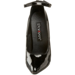 Nero Vernice 15 cm SCREAM-12 Scarpe Décolleté Tacco Stiletto