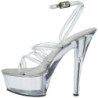 Trasparente 15 cm KISS-206 Platform Scarpe Tacchi Alti