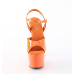 Arancioni 18 cm ADORE-709 pleaser plateau sandali donna tacco alto