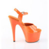 Orange 18 cm ADORE-709 pleaser platform high heels sandals shoes