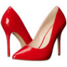 Rosso Vernice 13 cm AMUSE-20 Scarpe décolleté tacco stiletto