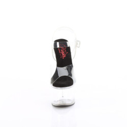 Transparent 18 cm PASSION-708 Pole dancing high heels shoes