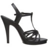 Nero Ecopelle 12 cm FLAIR-420 Sandali Donna con Tacco