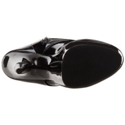 Nero Vernice 15,5 cm DELIGHT-2023 Plateau Stivali Donna