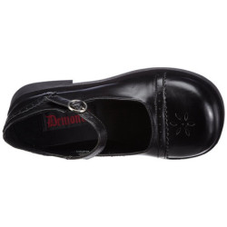 Nero 5 cm CRUX-07 calzature da gotico lolita