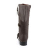 CARRIBEAN-299 brown captain boots cosplay men's pirate boots musketeer