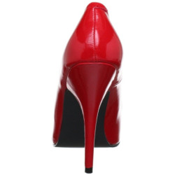 Rosso Vernice 10 cm VANITY-420 scarpe décolleté a punta elegante