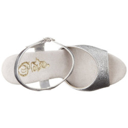 Argento Brillare 15 cm DELIGHT-609-5G Tacchi Alti Plateau