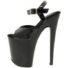 Black Patent 20 cm XTREME-809 High Heels Platform