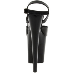 Nero Verniciato 20 cm XTREME-809 Tacchi Alti Plateau
