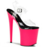 Neon Pink 20 cm FLAMINGO-808UV High Heel Platform