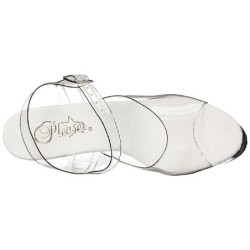 Trasparente 18 cm Pleaser ADORE-708LS Tacchi Alti Plateau