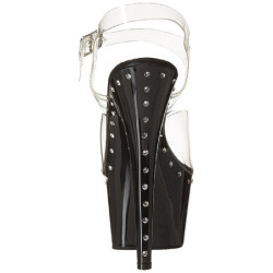 Black 18 cm Pleaser ADORE-708LS High Heels Platform