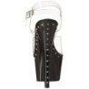 Nero 18 cm Pleaser ADORE-708LS Tacchi Alti Plateau