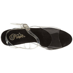 Black 18 cm Pleaser ADORE-708LS High Heels Platform