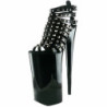 Black Shiny 25,5 cm Pleaser BEYOND-093 High Heels Platform