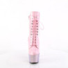 BEJ-1020-7 - 18 cm pleaser stivaletti tacco alto plateau strass rosa