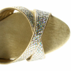 Oro Scintillare 16,5 cm Pleaser ECLIPSE-619G Scarpa Stiletto Alto