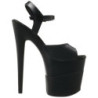 Black Glitter 20 cm FLAMINGO-809-2G High Heels Platform